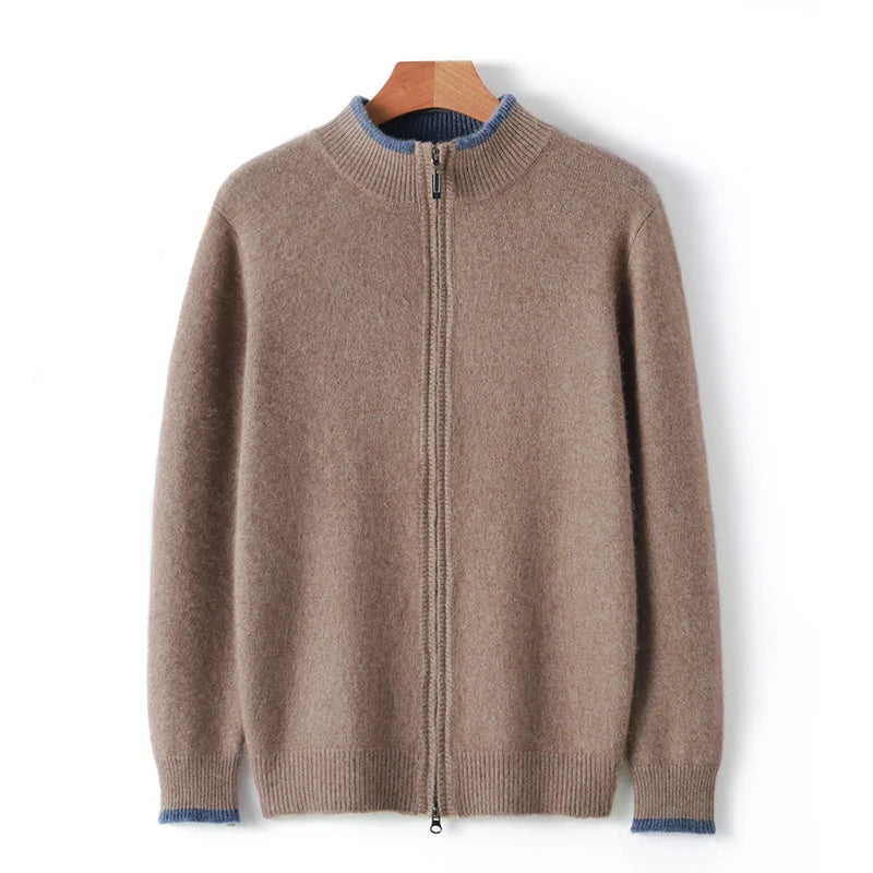 Levoire | Gilet Avec Zip Caramel foncé