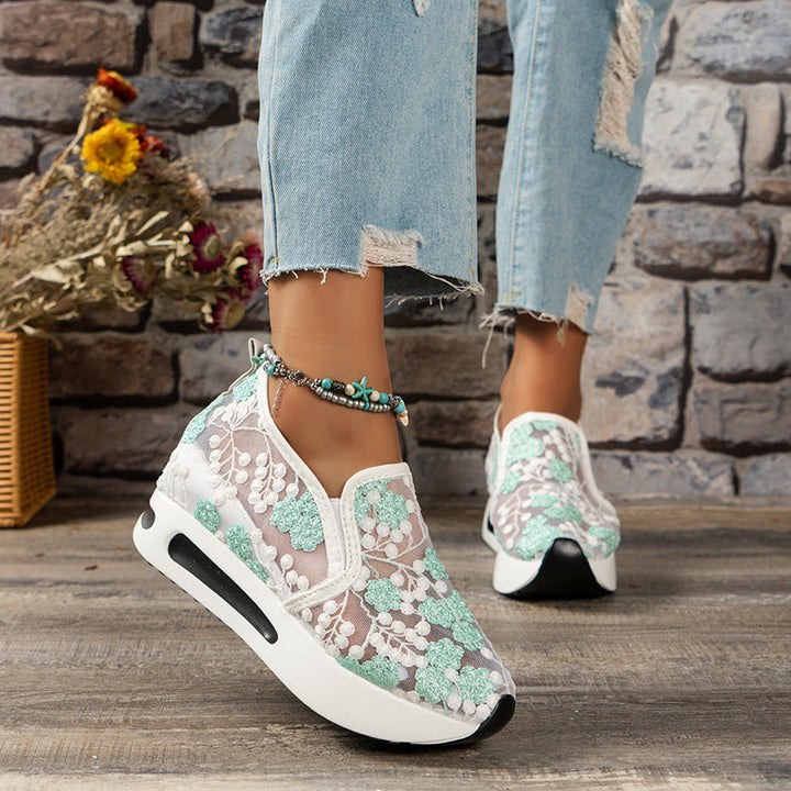 Levoire | Chaussures Élégantes et Confortables pour Tous les Jours Verte