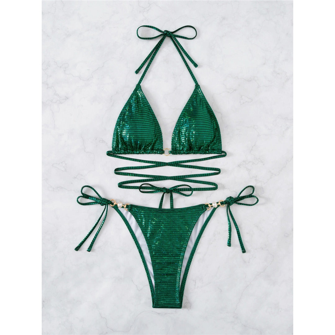 Levoire | Ensemble 3 Pièces Bikini Femme L