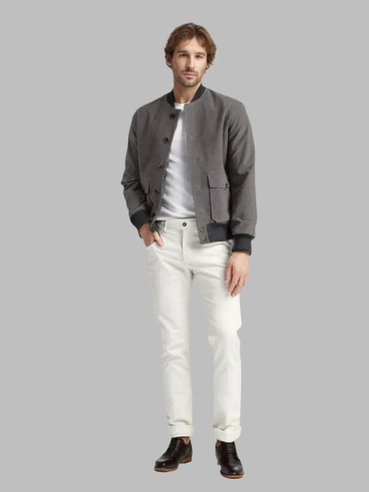 Levoire | Veste De Transition Matelassée Décontractée Pour Hommes