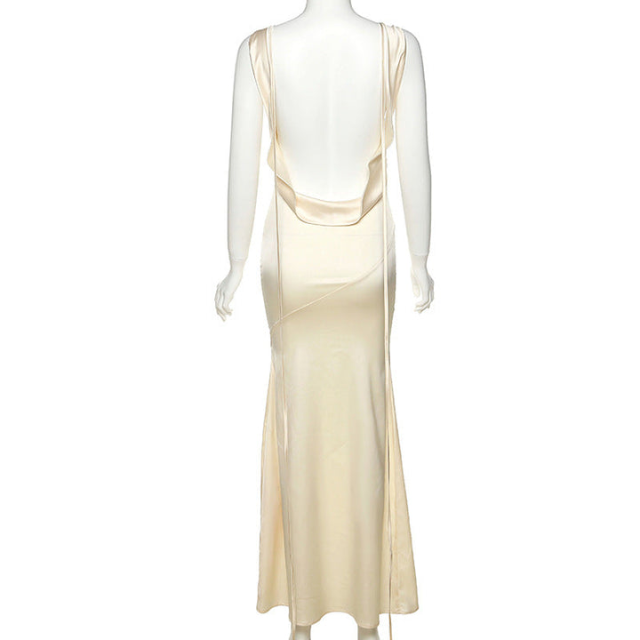 Levoire | Dos Nu מדה Spaghetti Bretelles Maxi Robes