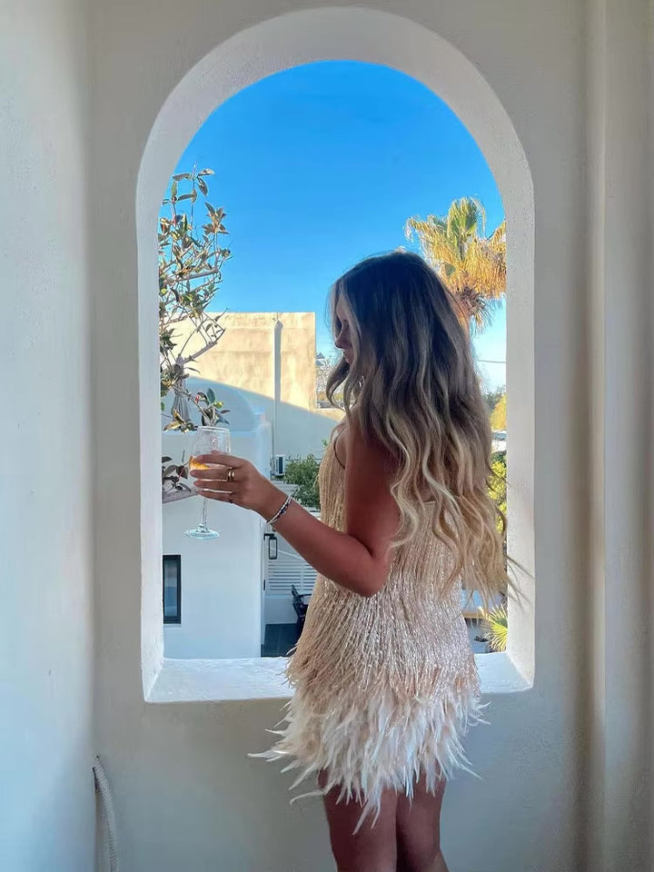Levoire | Élora Luksustakkia Vanu Mini Robe