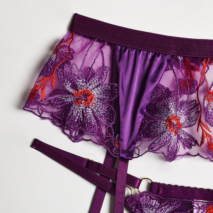 Levoire | Ensemble De Lingerie Transparent Avec Des Détails Fins
