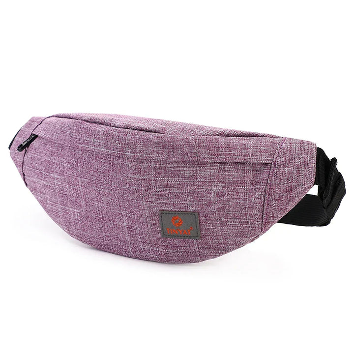 Levoire | Sac À Dos De Voyage Imperméable Et Sportif Avec Poche De Hanche Lila