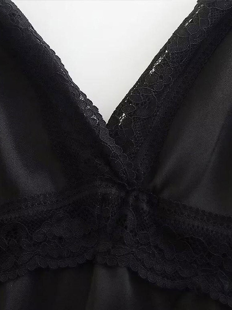 Levoire | Robe Maxi Profonde En V Sans Bretelles