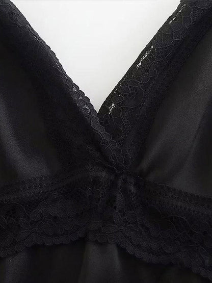 Levoire | Robe Maxi Profonde En V Sans Bretelles