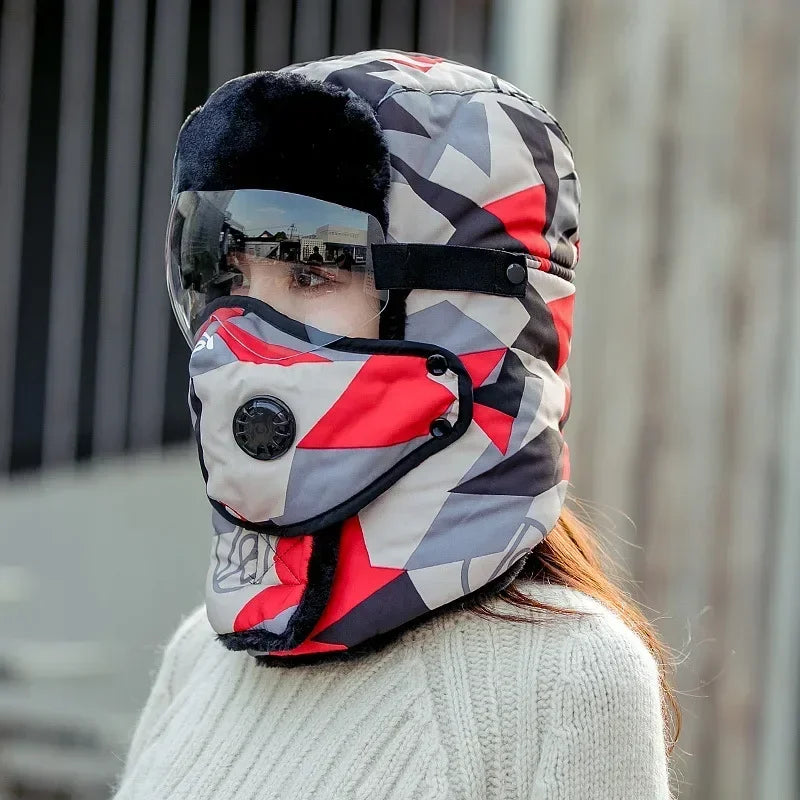Levoire | Ski Hiver Unisexe Vent Et Lunettes