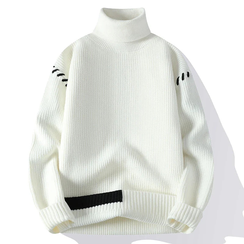 Levoire | Rento Coupe Longue Manches Sandale Pull Blanc