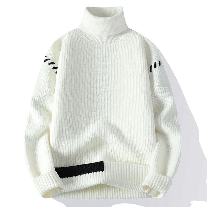 Levoire | Rento Coupe Longue Manches Sandale Pull Blanc