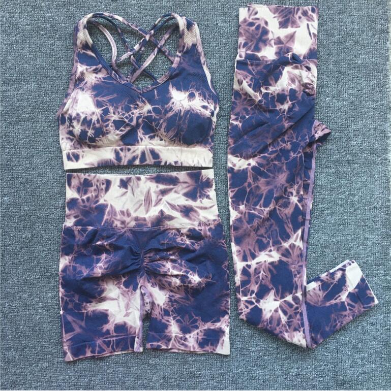 Levoire | Set Vêtements De Sport 3 Pack Lila