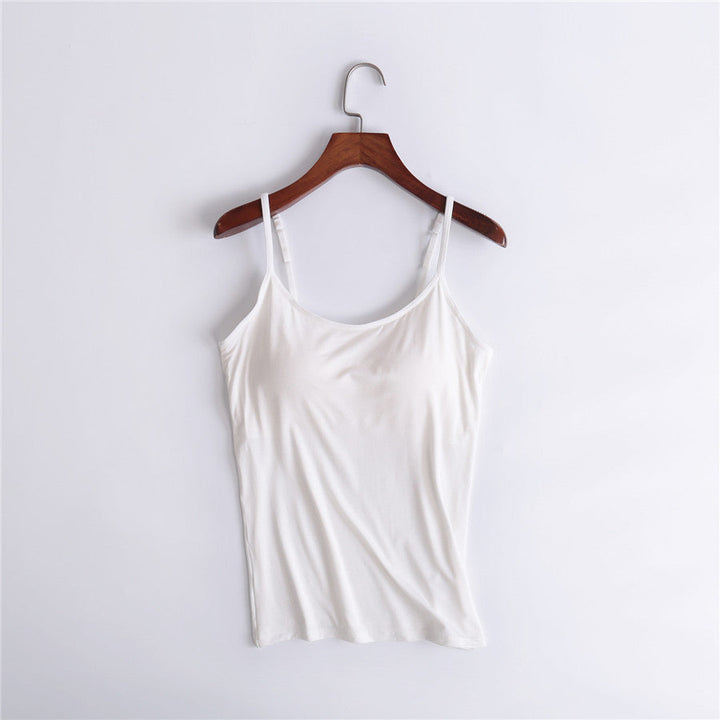 Levoire | Haut Élégant Avec Bralette Intégré Blanc