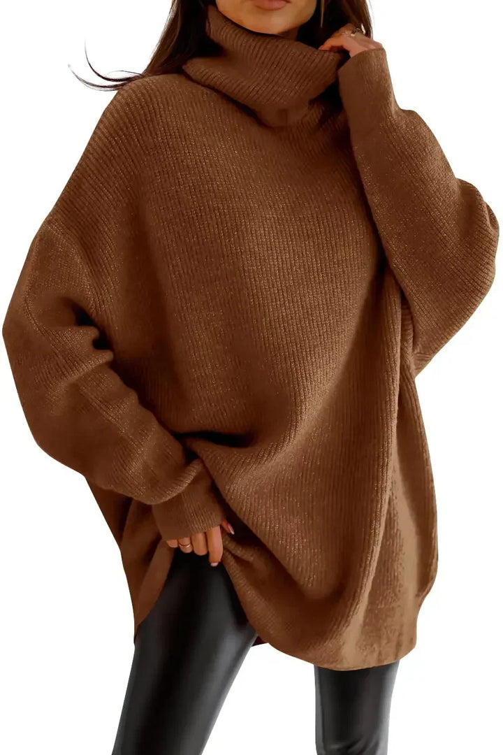 Levoire | Pull Oversize Chic Et Confortable Marron