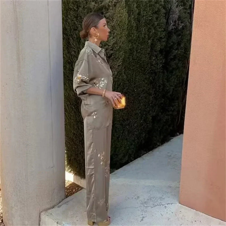 Levoire | Pull Brown Et Blazer Pour Femmes Lily