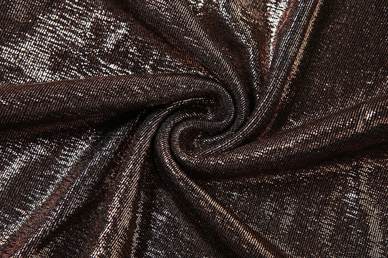 Levoire | Robe Maxi À Volants Métallisés Sans Manches