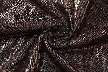 Levoire | Robe Maxi À Volants Métallisés Sans Manches