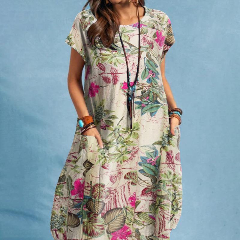 Levoire | Robe Florale Légère Pour Femmes Rot