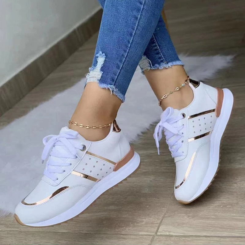Levoire | Chaussures Pour Femmes Stylées Et Semelle Légère Blanc