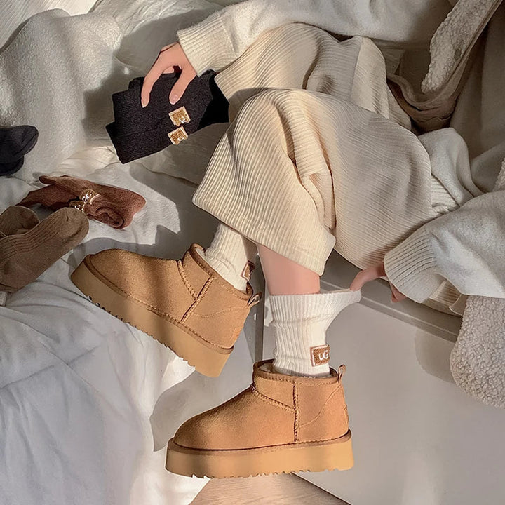 Levoire | De 3 Chaussettes En Laine Femme Hiver Et Confort
