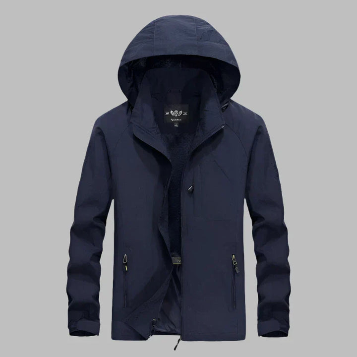 Levoire | Veste En Fleece Pour Hommes Bleu foncé
