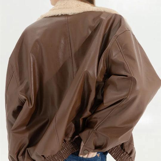 Levoire | Veste Longue À Manches Froides Remplie De Fourrure Avec Poches