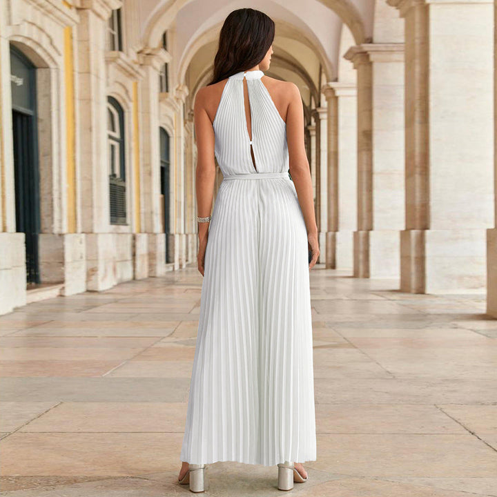 Levoire | Blanc Pantalon Plissé