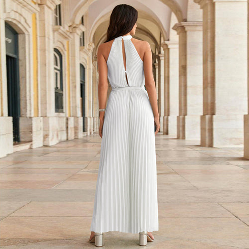 Levoire | Blanc Pantalon Plissé