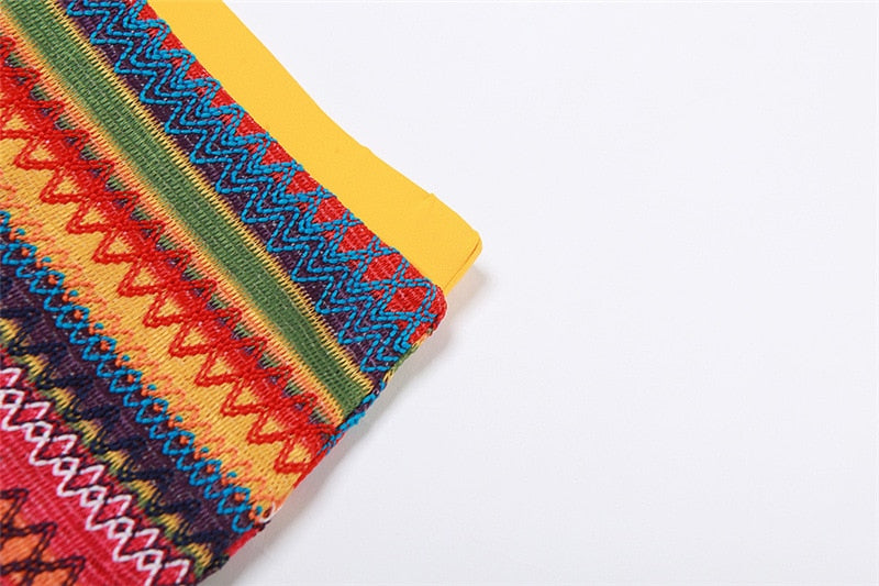 Levoire | Haut Crop Creux & Mini Jupe Deux Ensembles