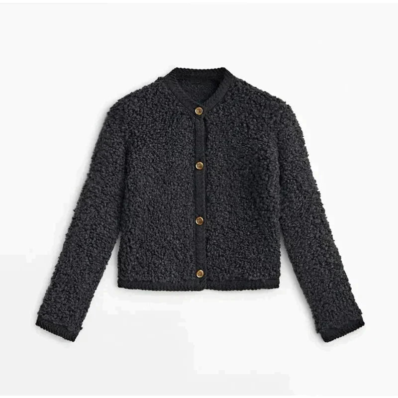 Levoire | Gilet En Teddy Pour Femmes Noir