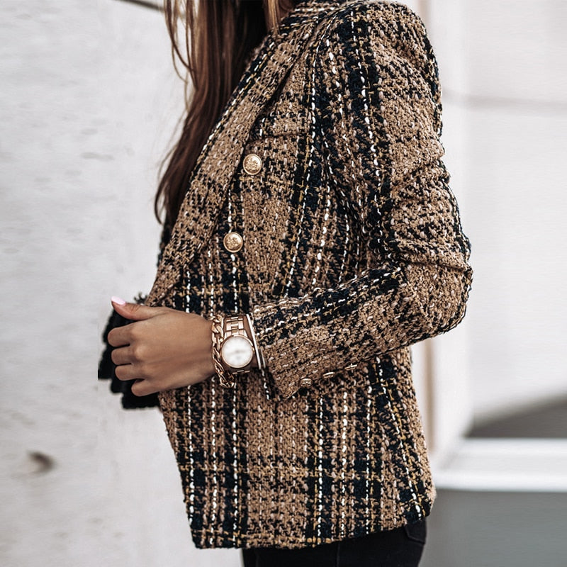 Levoire | Blazer Chic Classique Pour Femmes Braun