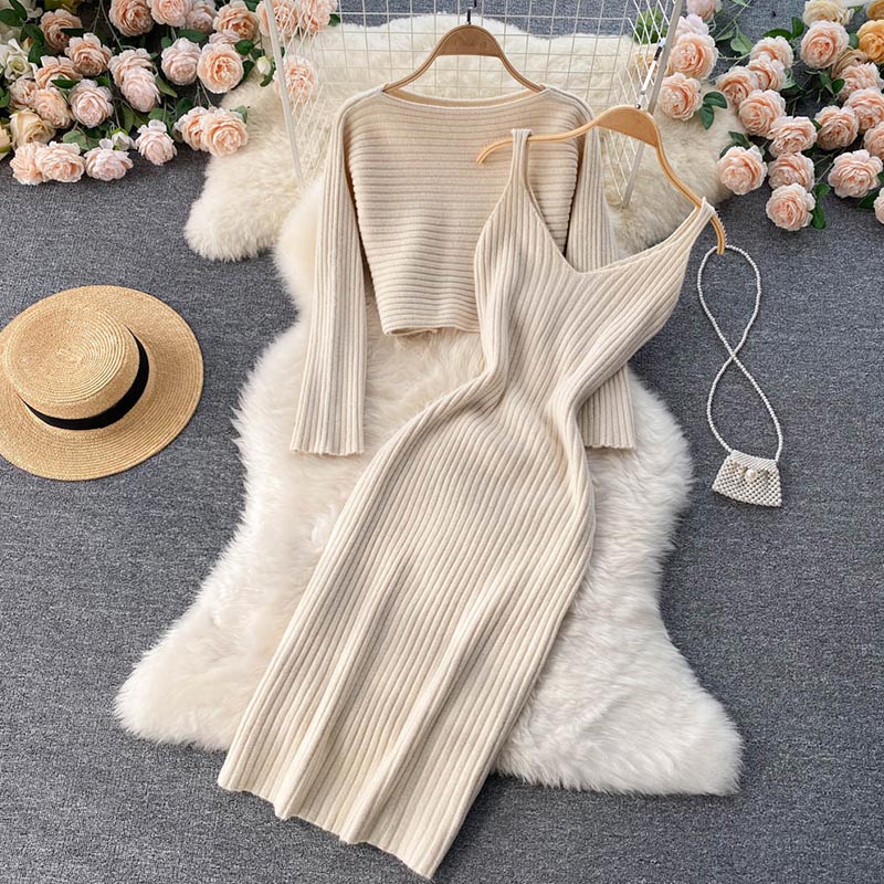 Levoire | Ensemble Confortable Élégant, Chaud & Stylé Abricot