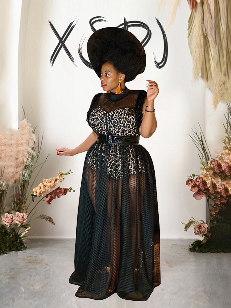 Levoire | Bralette En Matériau En Filet Robes Maxi & Ensembles De Bodysuit