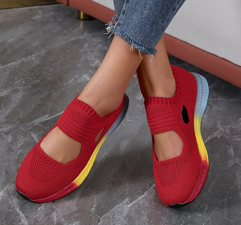 Levoire | Sandales Pour Femmes Avec Semelle Ergonomique Rot