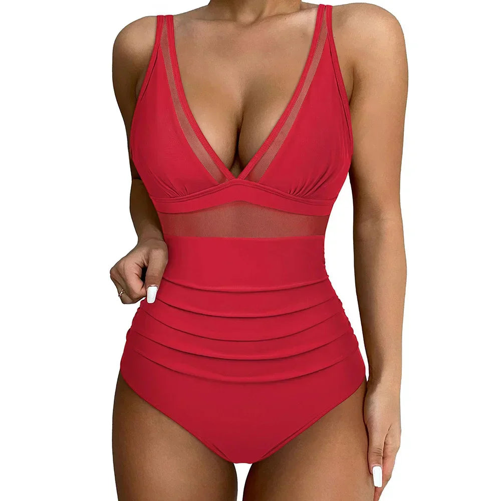 Levoire | Maillot de bain de plage élégant Rot