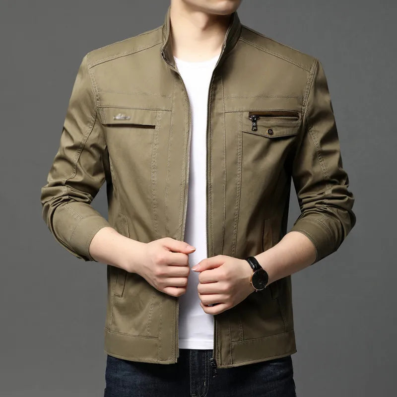 Levoire | Wyeth Top-Bomber Jacket Khaki