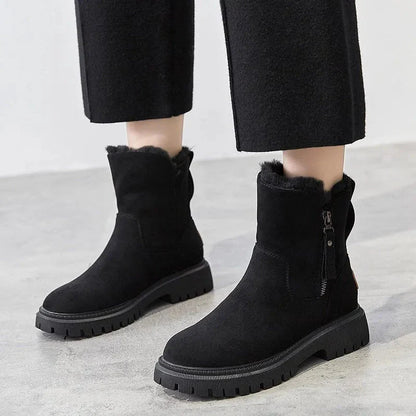 Levoire | Bottes Longues À Glissière Pour Femmes Noir