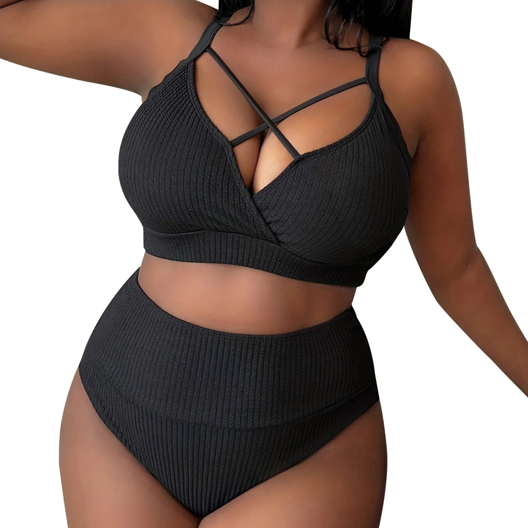Levoire | Ensemble Bikini Sexy Grande Taille Noir
