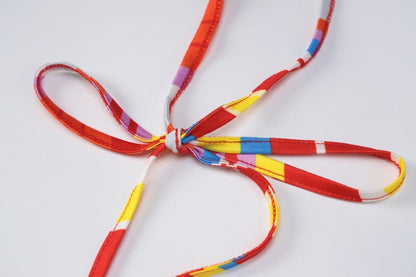 Levoire | Crop Haut Col Imprimé Bodycon Long Robe