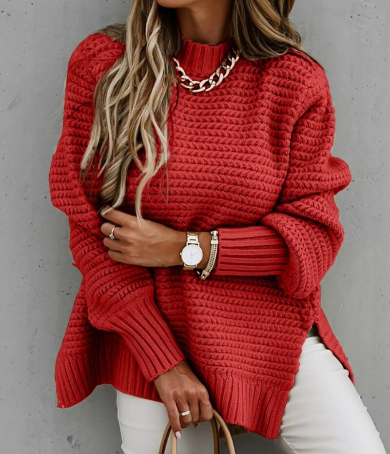 Levoire | PULLOVER TENDANCE Rot