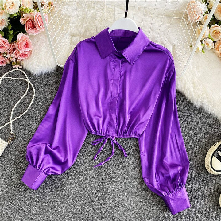 Levoire | Blouse Élégante Et Mode Pour Femmes Violet Taille unique