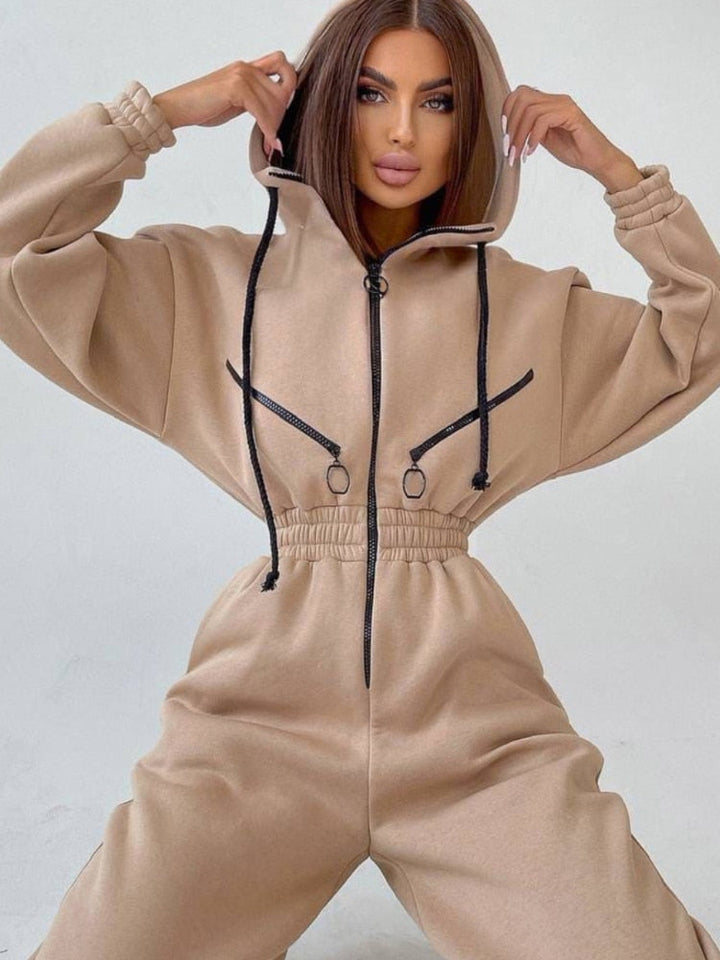 Levoire | Sweat À Capuche Homesuit - Un Body Élégant Braun