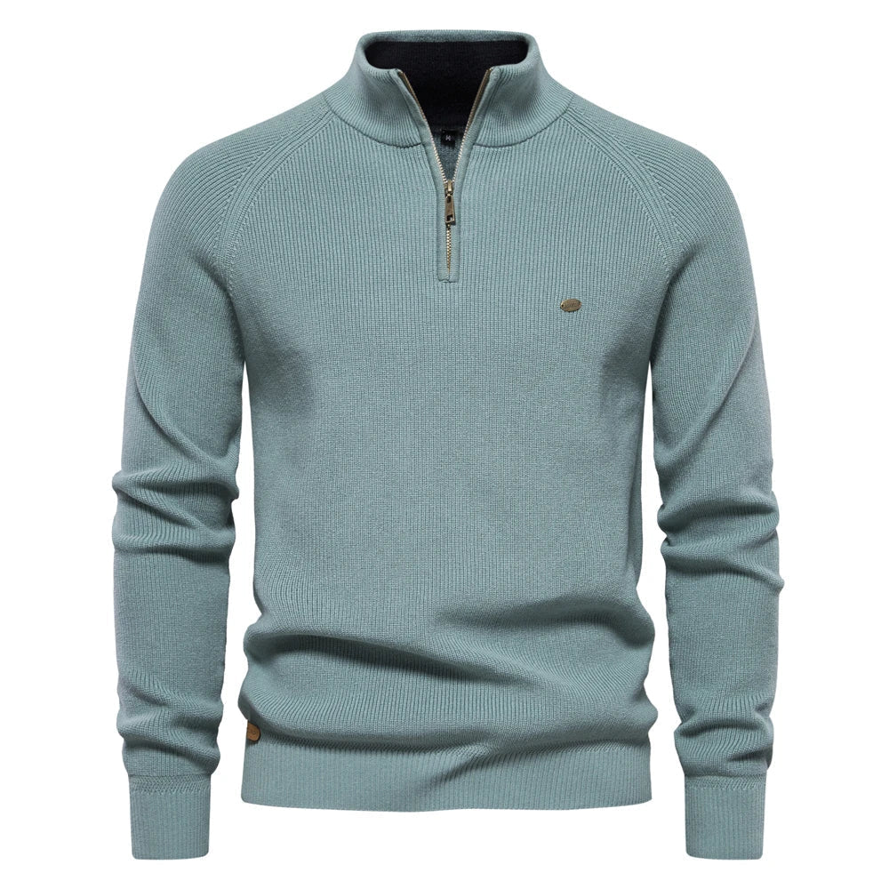 Levoire | Sweat à zip demi-long Bleu marine