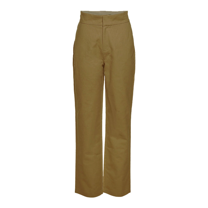 Levoire | Pantalon Taille Basse Confortable Pour Le Quotidien Braun