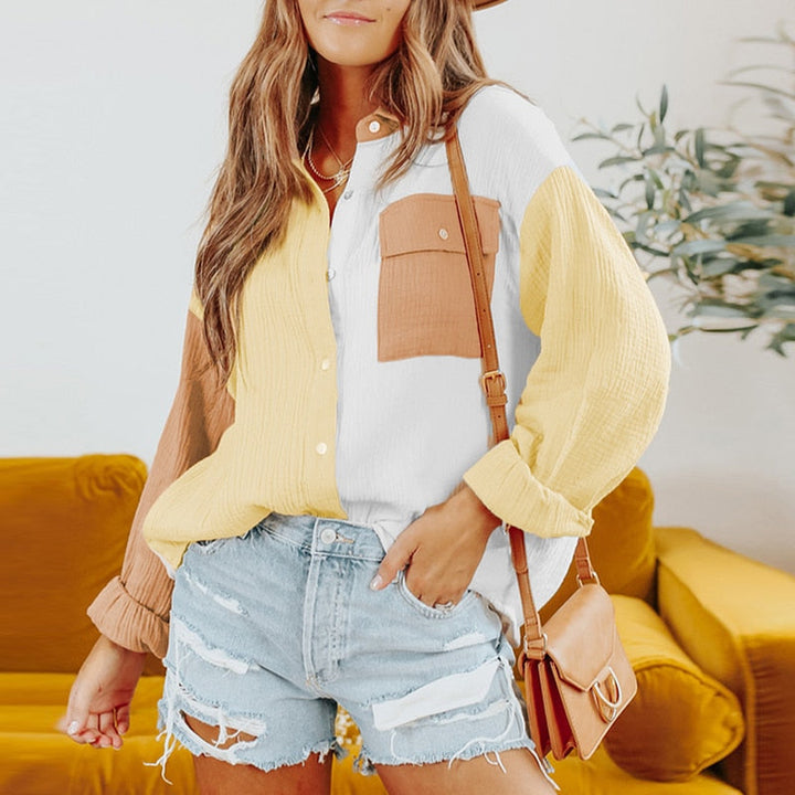 Levoire | Blouse Avec Des Couleurs Estivales