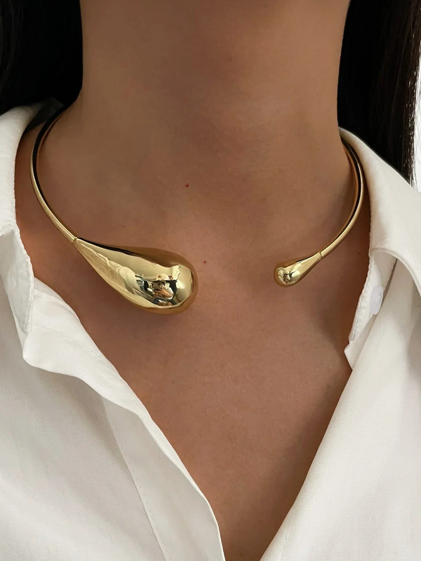 Levoire | Choker Goutte Épais Femme