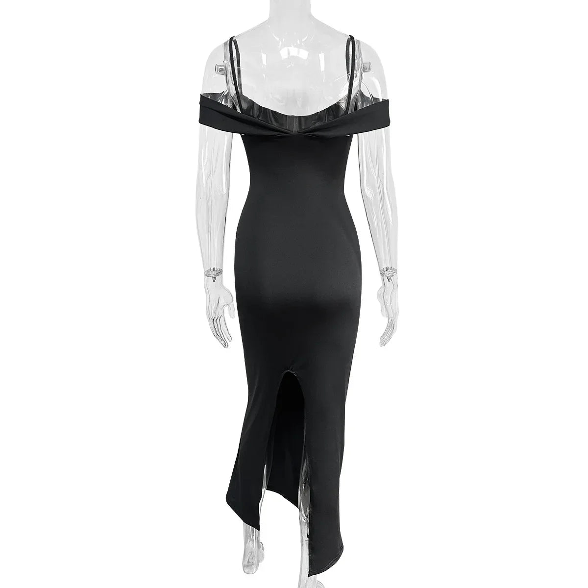 Levoire | Robe Maxi À Bretelles Spaghetti Sans Dos