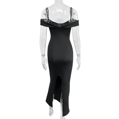 Levoire | Robe Maxi À Bretelles Spaghetti Sans Dos