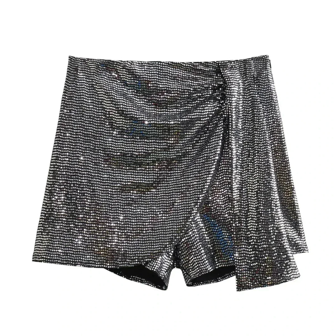 Levoire | Jupette Mini Stylée Avec Un Look Accrocheur Gris foncé
