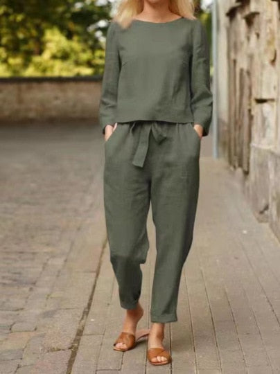 Levoire | Costume D'Été Léger Pour Femmes Vert