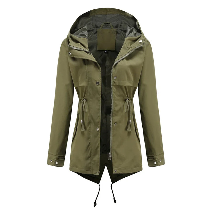 Levoire | Manteau imperméable pour l'automne Vert armée