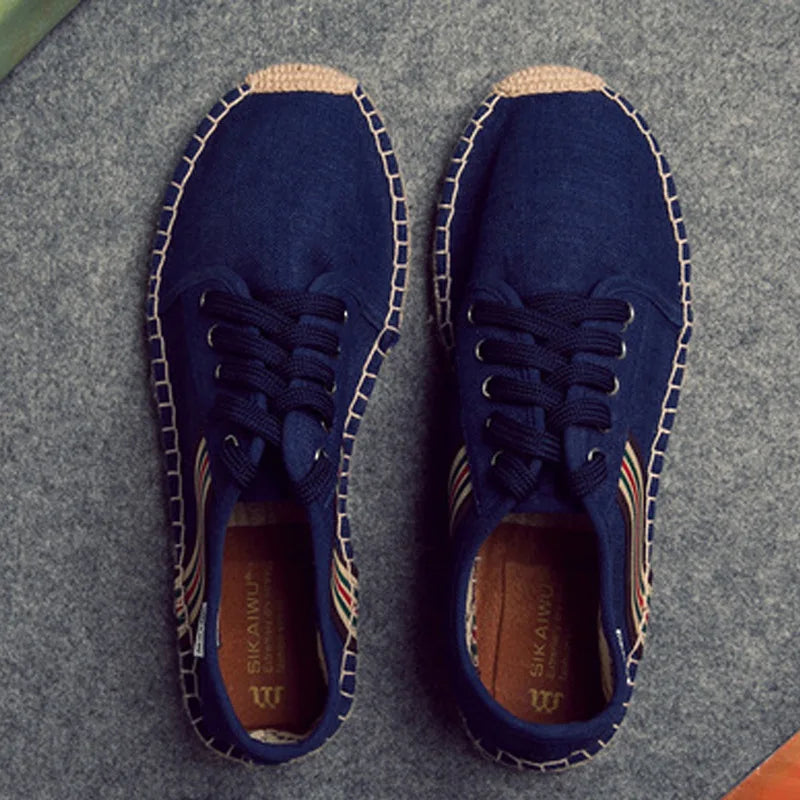 Levoire | Espadrilles Légères Pour Hommes Bleu